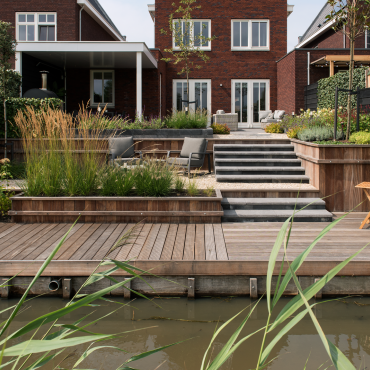 Gording 5x10x350 cm Azobé fijnbezaagd