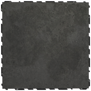 Ceramidrain 60x60x4 cm Concrete black