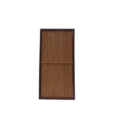 Kokkosscherm in houten frame 180x90 cm