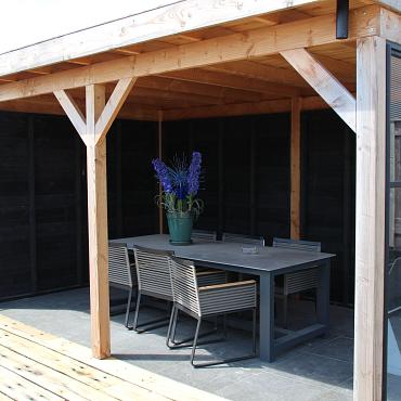 Buitenverblijf Modulair basis onbehandeld 500 x 330