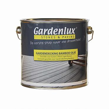 Bamboo olie 2,5 liter lichtbruin