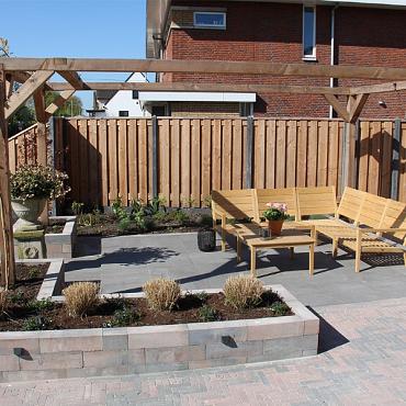 Betolux betonplaat 3,5x25x184 cm ongecoat Antraciet