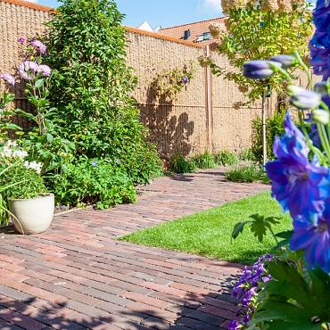 Hollandse Streken waalformaat Sallands  5x20x6 cm Rood/paars getrommeld