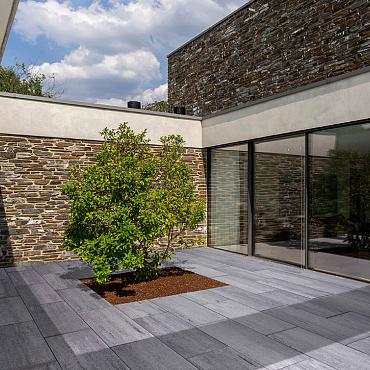 Stratops  40x80x5 cm Grijs/zwart