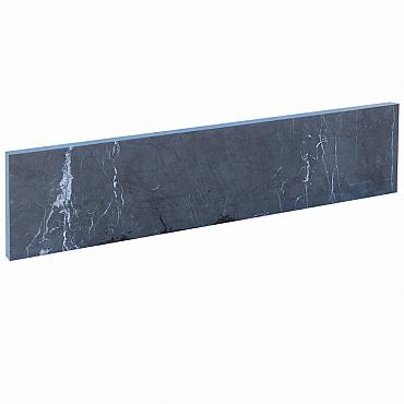 Marmer vijverrand met facet Marble Pietra Grey  3x25x100 cm Grijs