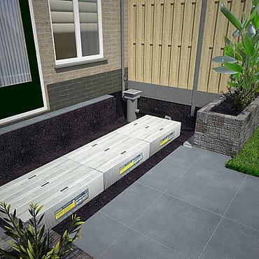 Hydroblob 120x15x20 cm (D34)