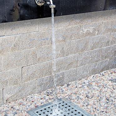 Hydroblob zandvangput met loofscheider Ø 20cm, in- en uitlaat  Ø 100mm