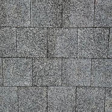 Granulo 20x20x8 cm Grijs/zwart