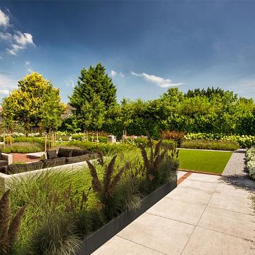 Fiora Block 100x20x20 cm  Antraciet