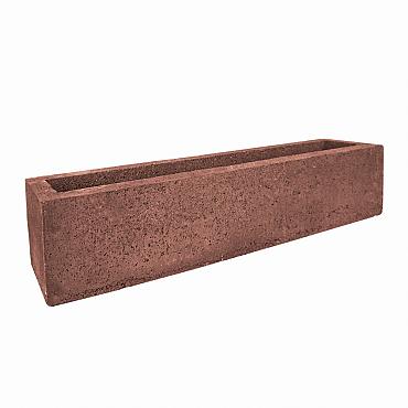 Fiora Block 100x20x20 cm Corten/bruin
