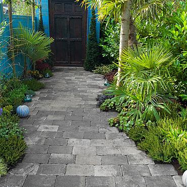 Pebblestones Plus 20x30x6 cm Grijs/zwart