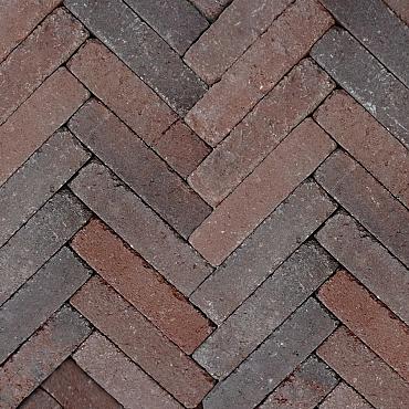 Retrostones Plus 20x5x6,4 cm Rood/bruin