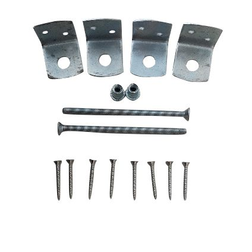 Unibeslag set Gegalvaniseerd + schroeven