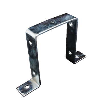 Terrasschermbeugel 110x130mm Verzinkt