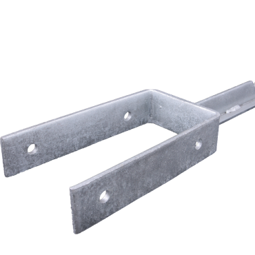 Upergoladrager 91mm met Tpen Verzinkt