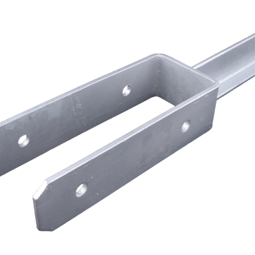 Upergoladrager 71mm met Tpen Verzinkt