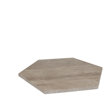 Staptegel Hexagons Cappuccino Ø60x52x2cm