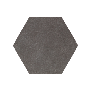 Staptegel Hexagons Ø60x52x2 Basalto