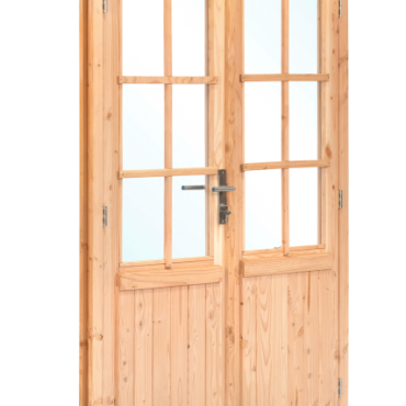Douglas Deur incl. kozijn Dubbele klampdeur B1596xH2001mm sponningmaat