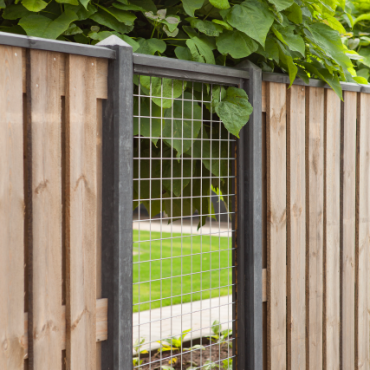 Gaaselement met kader 180x90cm Maas 7,5 cm Grenen Groen geïmpregneerd