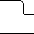 Gevelbekleding 2,2x14,5x240 cm Red Class geschaafd, triple profiel