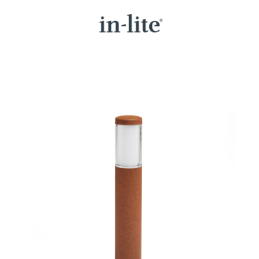 Liv Solitary Low 12V Corten Ø6,7x37,2 cm