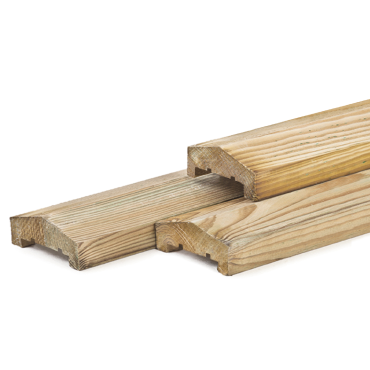 Afdeklat 180x8,5x3,6 cm Red Class geschaafd