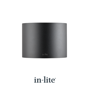 Halo Up-Down Wall 230V Black Ø13x13x10cm