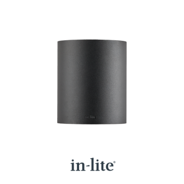 Halo Up-Down Wall 12V Black Ø10x11,5x12 cm
