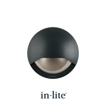 BLINK Wall 12V Dark Grey Ø10x4,8 cm