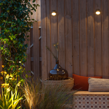 Blink Wall 12V Dark Grey Ø10x4,8 cm