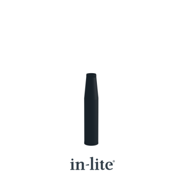 DISC TUBE LOW, Black 35 cm