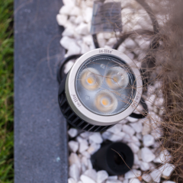 Flux LED grondspot 12V RVS Ø 60 mm