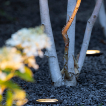 Nero LED grondspot 12V Dark Ø 116 mm