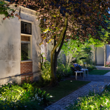 Nero LED grondspot 12V Dark Ø 116 mm