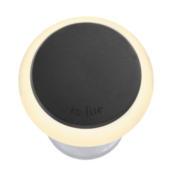 PUCK 22 grondspot 12V Black Ø 22 mm