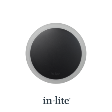 PUCK grondspot 12V Black Ø 60 mm