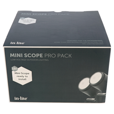 MINI SCOPE PRO PACK 12V Ø 47 mm, H 45 mm (set 12 stuks)