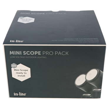 Scope Mini Pro Pack (12 stuks) 12V Ø4,7x4,5 cm