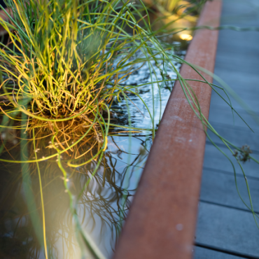 Sub 12V Dark vijverspot Ø 64 mm, H 58 mm