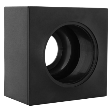 Box 1 Black, montagebox voor  Ø 60 mm grondspots