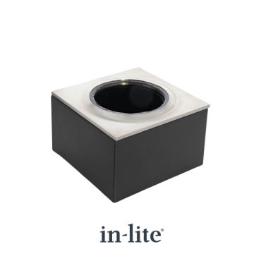 Box 1 RVS, montagebox voor Ø 60 mm grondspots