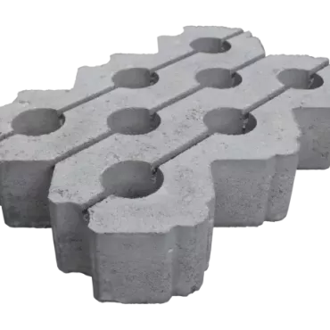 Grastegel type I 60x40x12 cm Grijs