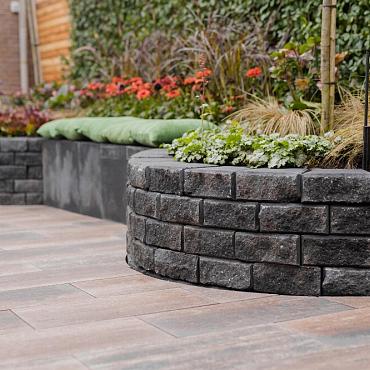 Crack & Stack 15/23x20x10 cm Zwart (verkoop per pallet van 100 st)