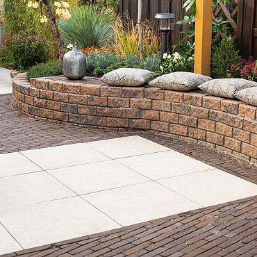 Crack & Stack 15/23x20x10 cm Bruin/zwart (verkoop per pallet van 100 st)