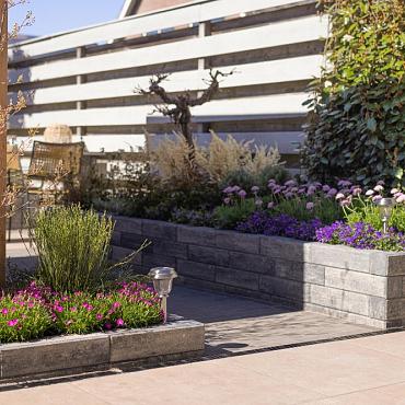 Decor Block 40x10x10 cm Grijs/zwart