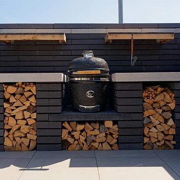 Globe muurelement S 60x15x9cm greige