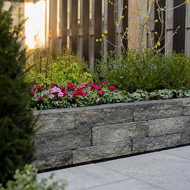 Rockline Walling Small  40x10x10 cm Antraciet