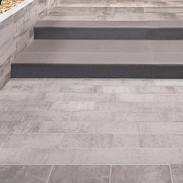 Traptrede De Luxe 120x40x15 cm Grijs