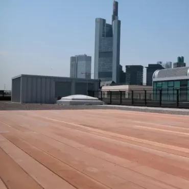 Vlonderplank premium 2,7x19x396 cm Bankirai V-groef